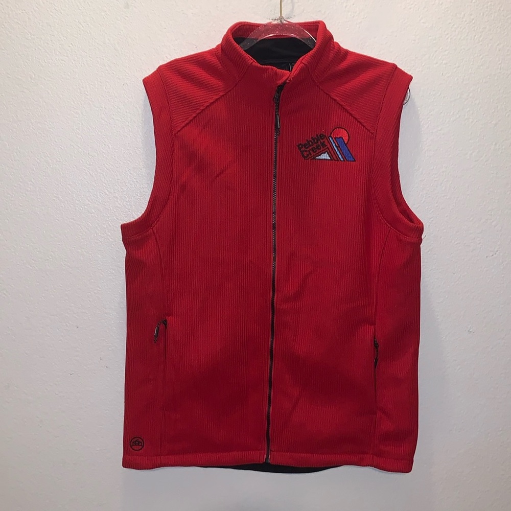 Stormtech Performance Pebble Beach Golf Course outdoor zip up vest
